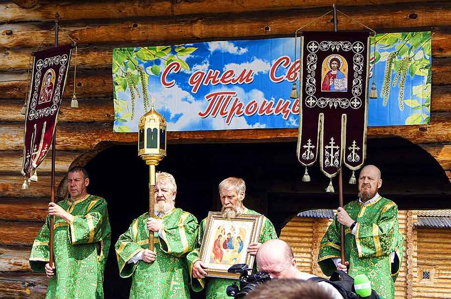 Троица в Ангарской деревне