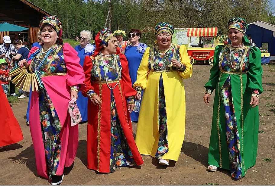Троица в Ангарской деревне