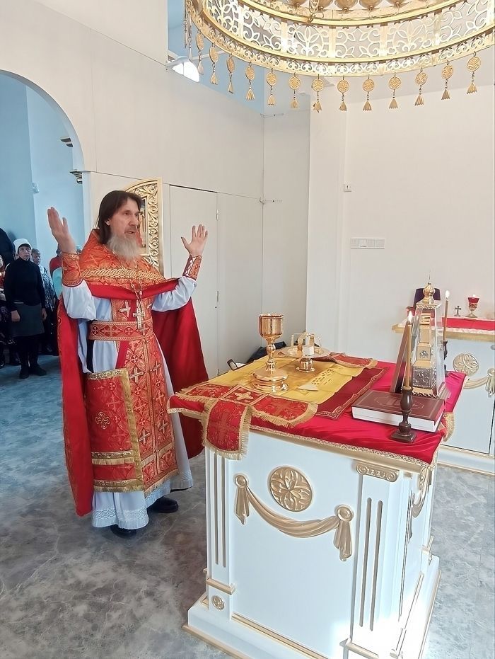 Пасха в храме Богоявления