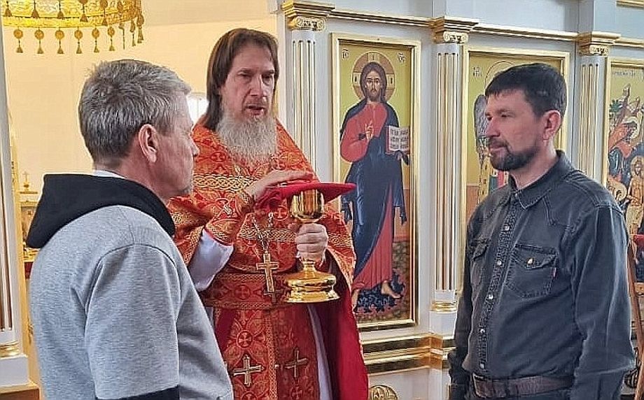 Пасха в храме Богоявления